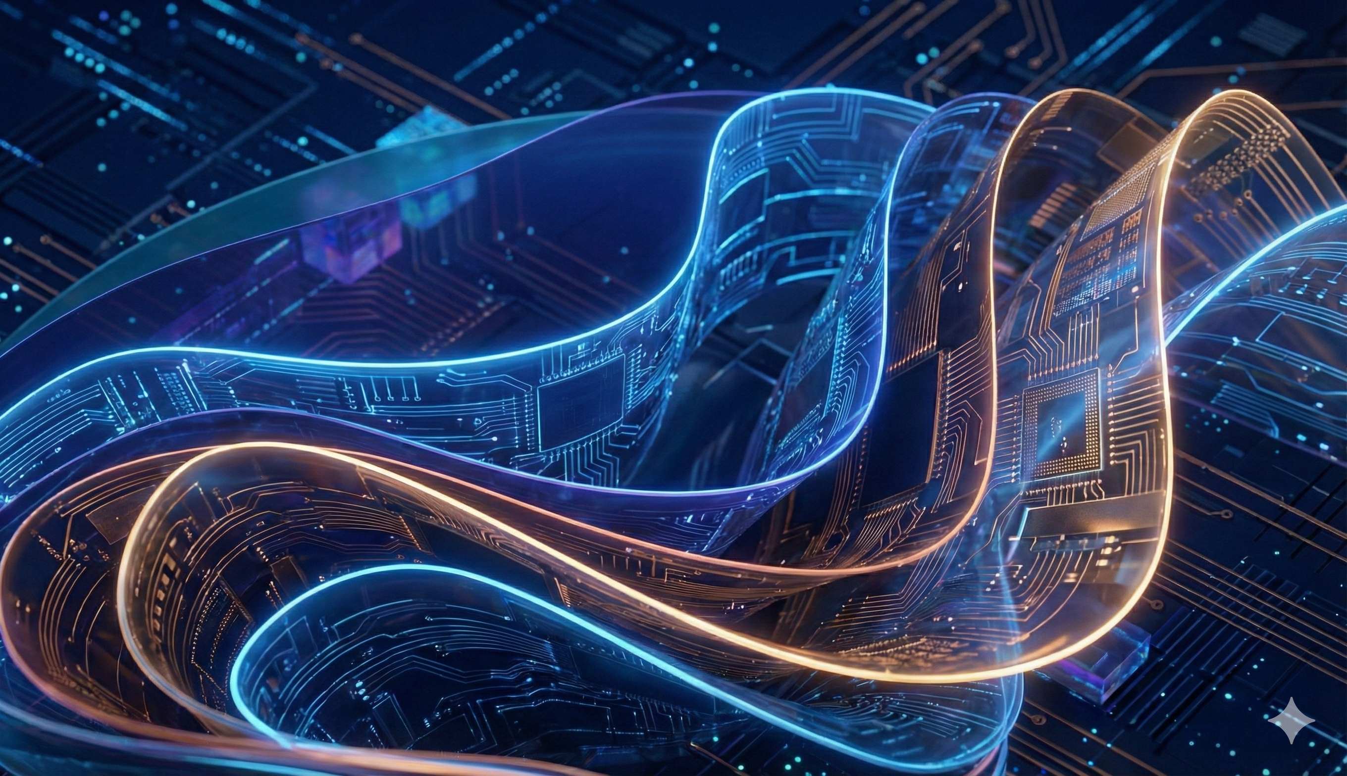 Electronic circuit board background